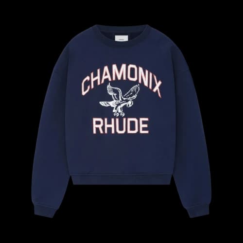 Rhude Chamonix Crewneck 'Navy'