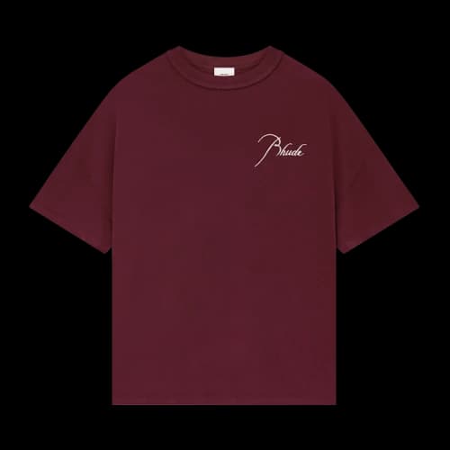 Rhude Reverse Tee 'Burgundy'