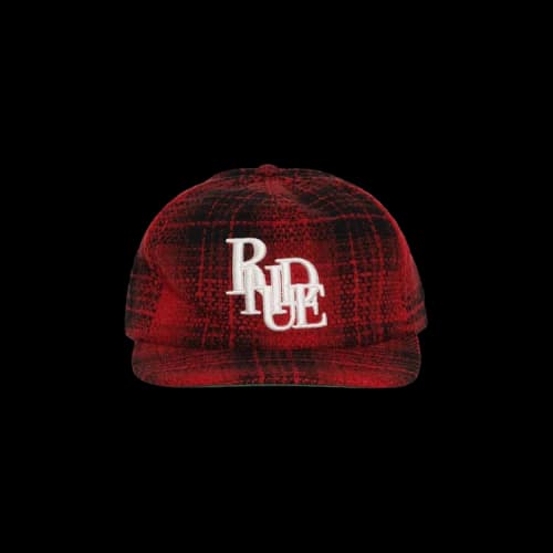 Rhude Scramble Logo Hat 'Red/Black'