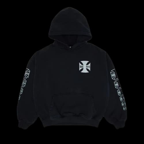 Rhude Boys Hoodie 'Vintage Black'