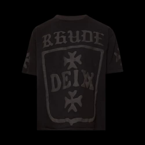 Rhude Deix Shield Oversized Tee 'Black'