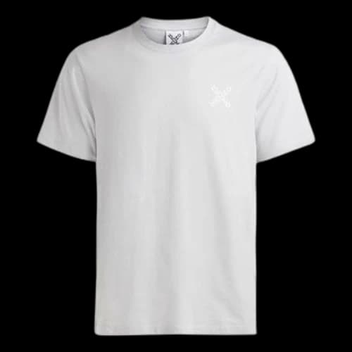 KENZO SS21 Solid Color Round Neck Pullover Short Sleeve Light Grey T-Shirt