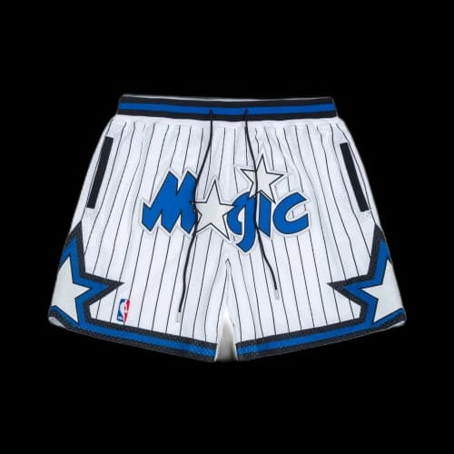 Mitchell Ness x Just Don Basketball Shorts Orlando Magic Unisex White
