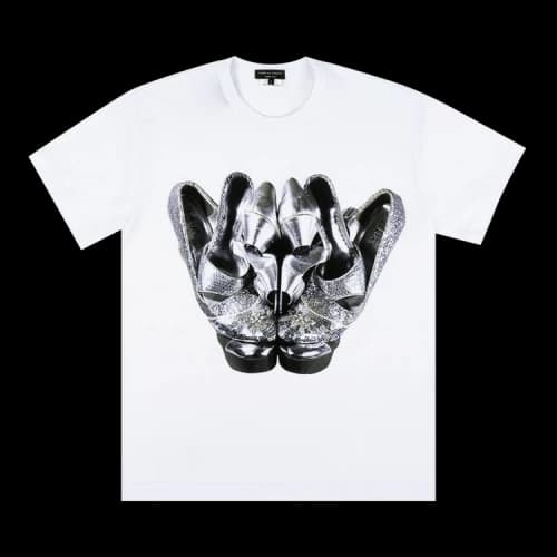 Comme des Garçons Homme Plus Heels T-Shirt 'White'