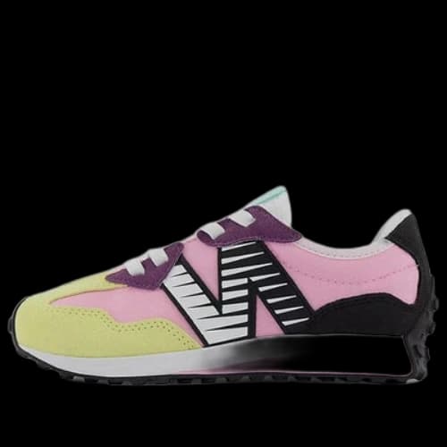 (PS) New Balance 327 'Pink Black Yellow'