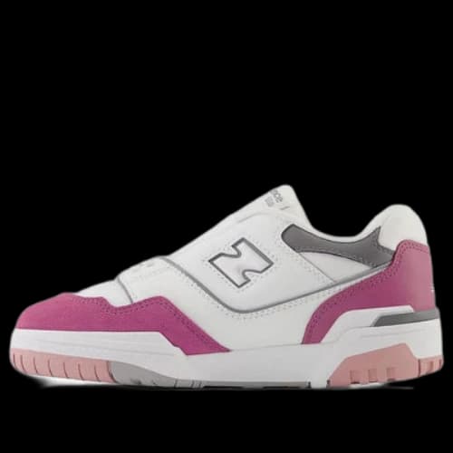 (PS) New Balance 550 Bungee Lace with Top Strap 'White Pink Moon'