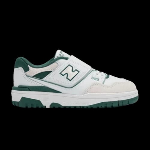 (PS) New Balance 550 Bungee Lace with Top Strap 'White Vintage Teal'