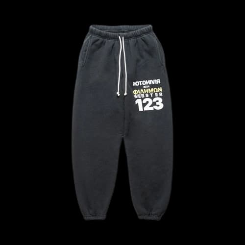 RIVINGTON roi Rebis RRR123 Philemon Sweatpants 'Vintage Black'