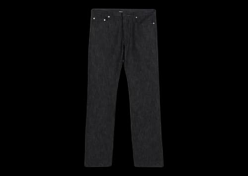 Dior Noir Denim Regular Fit Jeans Black