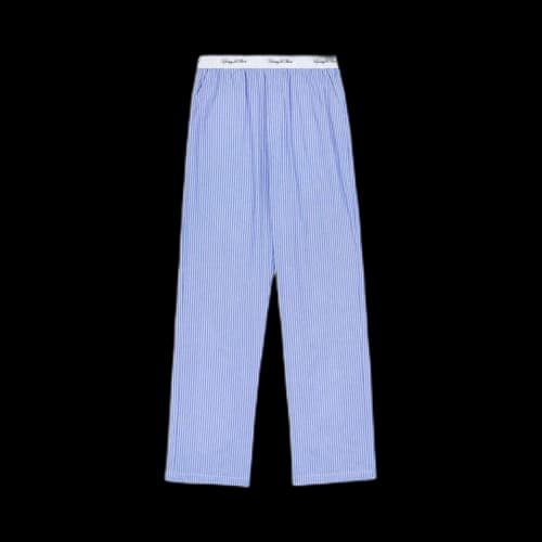 Sporty & Rich Vendome Pyjama Pants 'Blue'