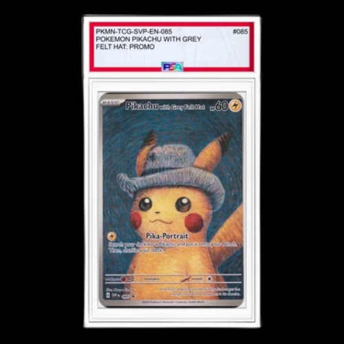Pokemon Pikachu with Grey Felt Hat: PROMO [SVP EN 085]