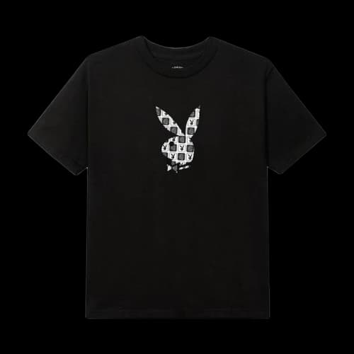Anti Social Social Club x Playboy Checkered Tee 'Black'