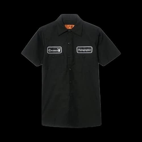 Anti Social Social Club x Playboy Photographer Work Shirt 'Black'