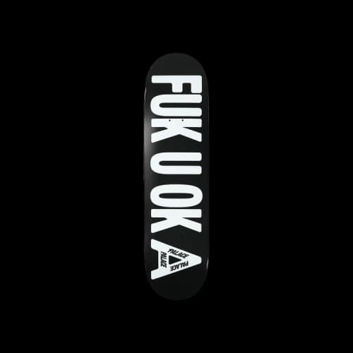Palace Fukuoka Skateboard 'Black'