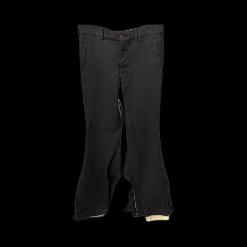 Comme des Garçons Homme Plus Upside Down Flare Trousers 'Black'