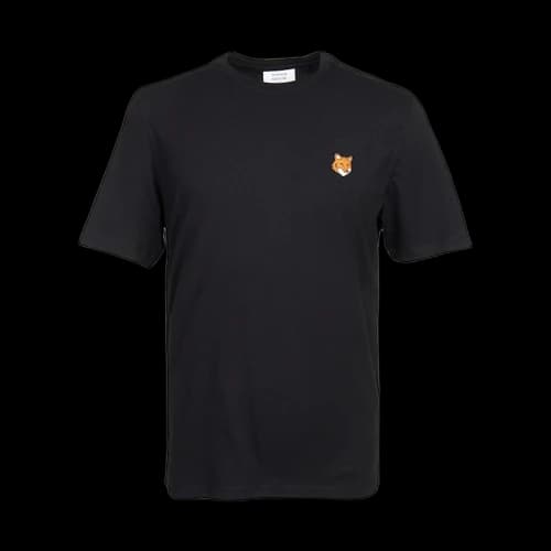 Maison Kitsune Fox Head Short Sleeve T-shirt Black
