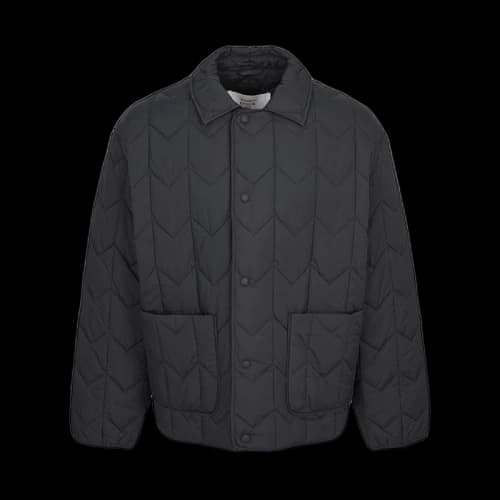 Maison Kitsune Quilted Jacket Black