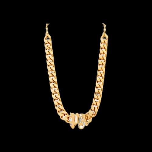 Palm Angels PA Chain Necklace 'Gold/Gold'