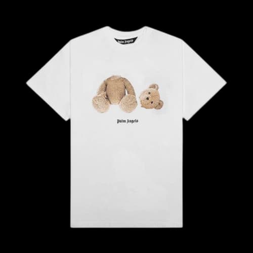Palm Angels Bear Classic Tee 'White/Brown'