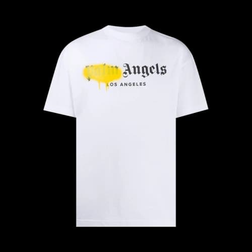 Palm Angels LA Spray Logo T-shirt White
