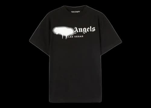 Palm Angels Las Vegas Sprayed T-Shirt Black/White