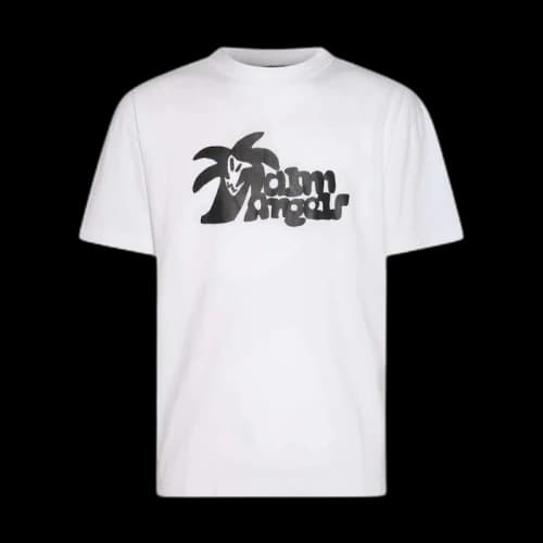 Palm Angels Leon Tee White/Black