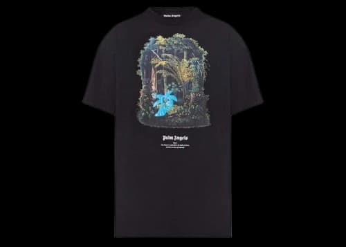 Palm Angels Hunting In The Forest T-Shirt Black