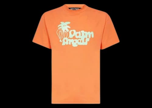 Palm Angels Jimmy Classic T-shirt Orange
