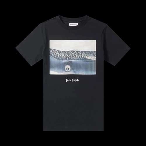 Palm Angels Riders T-Shirt Short-Sleeve 'Black'