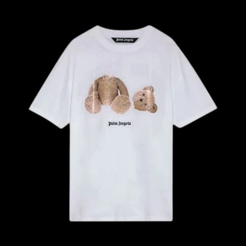 Palm Angels Bear Classic Tee 'White/Brown'