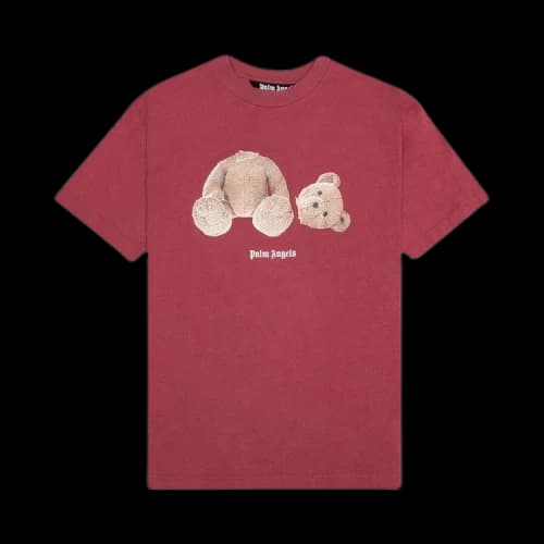 Palm Angels Bear Print T-shirt T-Shirt Pink