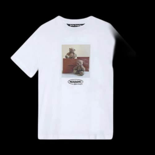 Palm Angels x Missoni Bear T-shirt White/Black