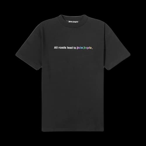 Palm Angels All Roads Classic T-Shirt 'Black'