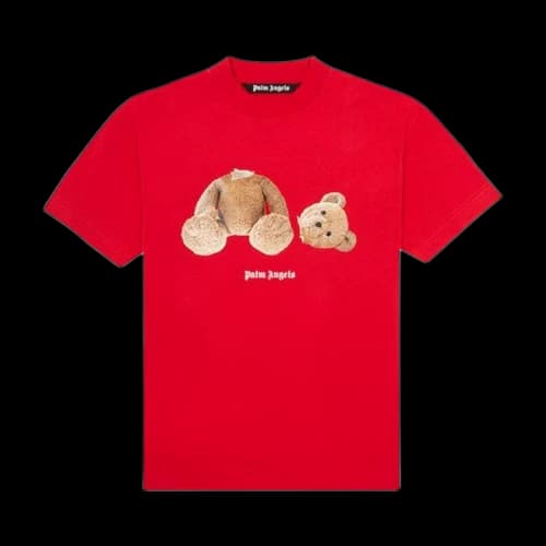 Palm Angels Bear Tee 'Red/Brown'