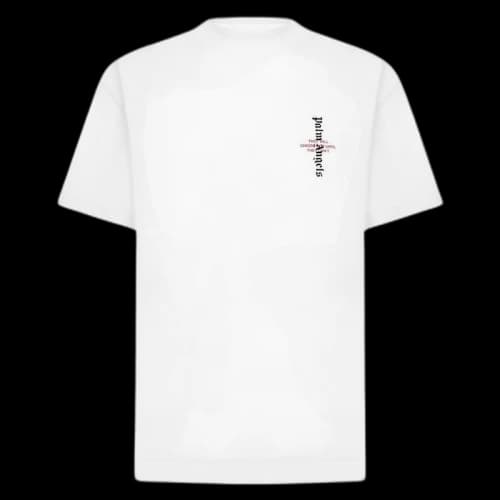 Palm Angels Statement Logo Tee White