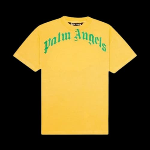 Palm Angels Vintage T-shirt Yellow