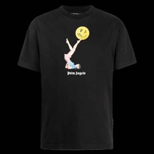 Palm Angels Juggler Pin Up Tee Black
