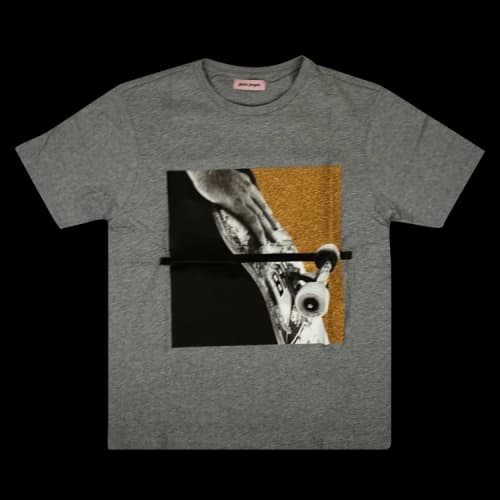 Palm Angels Hold Fast Short-Sleeve T-Shirt 'Grey'