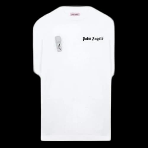PALM ANGELS Basic Short Sleeve White