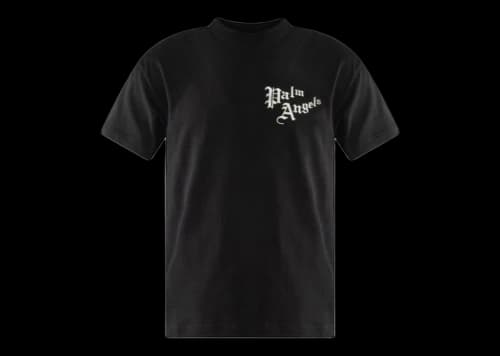 Palm Angels Back Sacred Heart T-Shirt Black/Multi