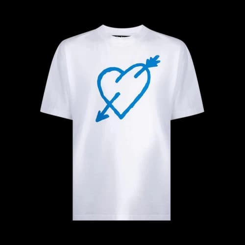 Palm Angels Arrow Heart T-shirt White