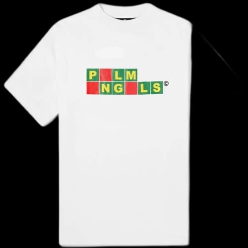 Palm Angels Pick A Vowel T-shirt White