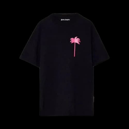 Palm Angels Palm Tree Crewneck T-shirt Black