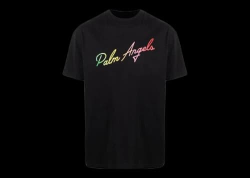 Palm Angels Miami Logo T-Shirt Black/Multi