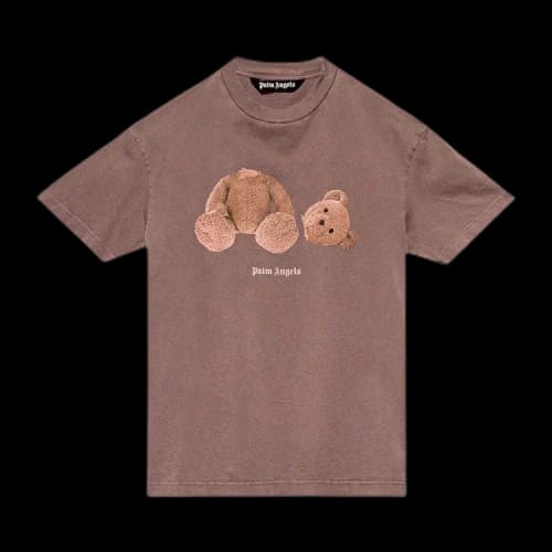 Palm Angels GD PA Bear Classic Tee 'Grape/White'