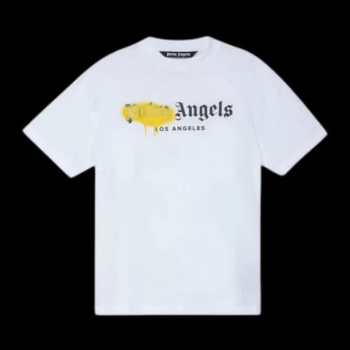 Palm Angels LA Sprayed Logo Tee 'White'