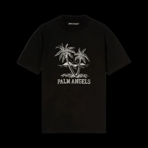 Palm Angels Sunset Palms T-shirt Black/White
