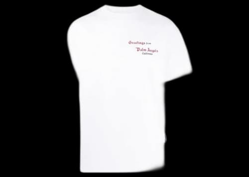 Palm Angels Coral T-shirt White/Red