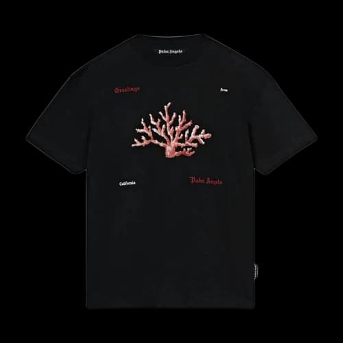 Palm Angels Coral T-shirt Black/Red