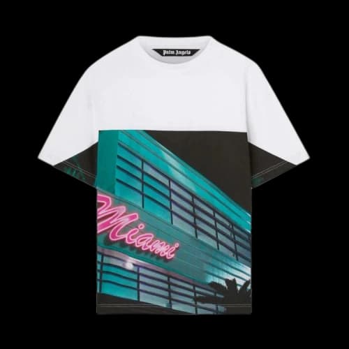 Palm Angels Miami Classic Tee White/Multi